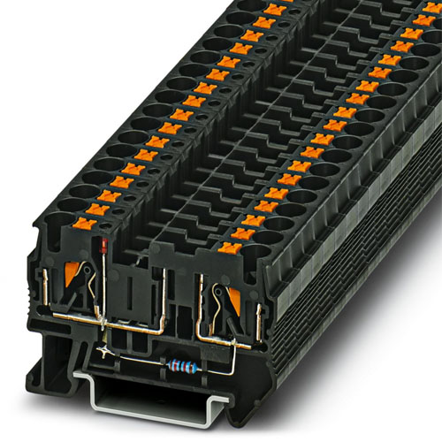 PHOENIX CONTACT - PT 4-FSI/F-LED 70 - Fuse modular terminal block