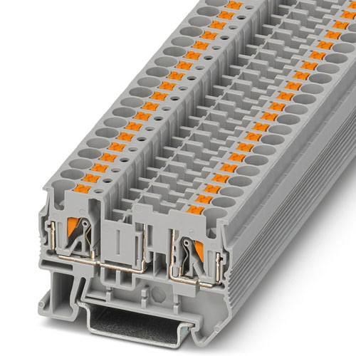 PHOENIX CONTACT - PT 4-FSI/F GY - Fuse modular terminal block