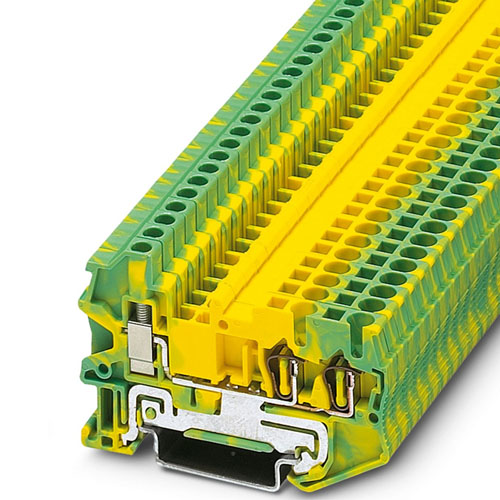 PHOENIX CONTACT - STU 2,5-TWIN-PE - Ground terminal