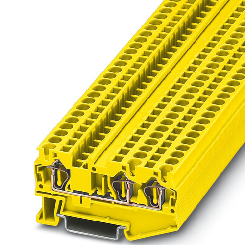 PHOENIX CONTACT - ST 4-TWIN YE - Feed-through terminal block