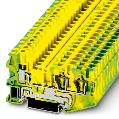 PHOENIX CONTACT - STU 4-TWIN-PE - Ground terminal