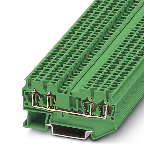 PHOENIX CONTACT - ST 1,5-QUATTRO GN - Feed-through terminal block
