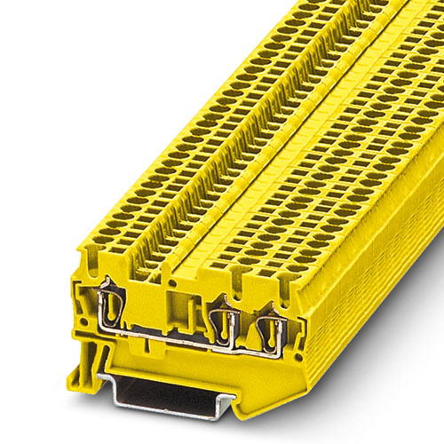 PHOENIX CONTACT - ST 1,5-TWIN YE - Feed-through terminal block