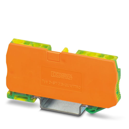 PHOENIX CONTACT - ST 2,5-QUATTRO-PE-D-OG - Ground terminal