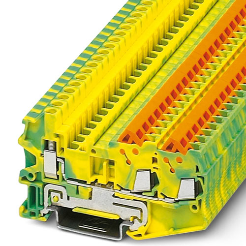 PHOENIX CONTACT - QTCU 1,5-TWIN-PE - Ground terminal
