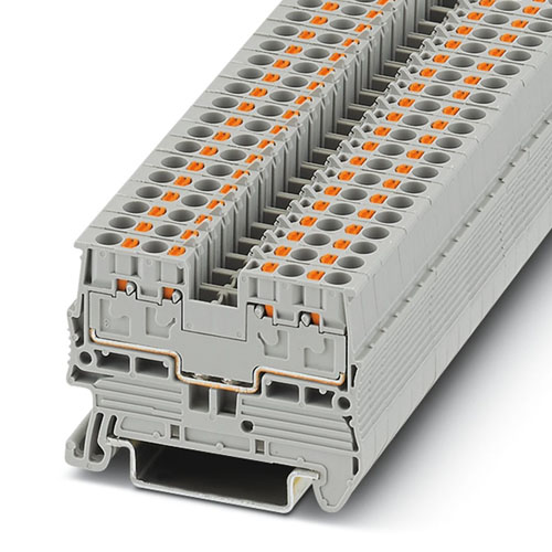 PHOENIX CONTACT - PT 2,5/S-QUATTRO CUS - Feed-through terminal block