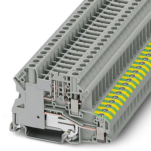 PHOENIX CONTACT - UT 4-PE/TG P/P - Ground terminal