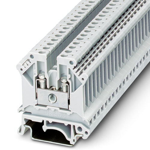 PHOENIX CONTACT - UK 3 N WH - Feed-through terminal block