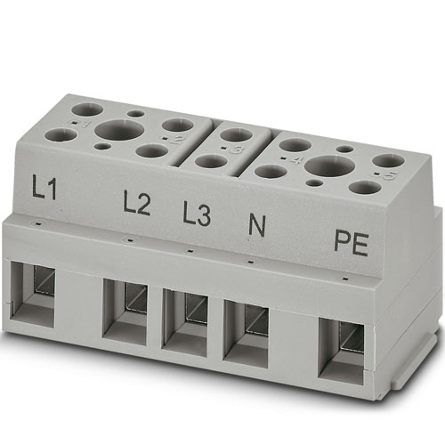 PHOENIX CONTACT - G 10/ 5 BD:L1,L2,L3,N,PE - Device terminal block