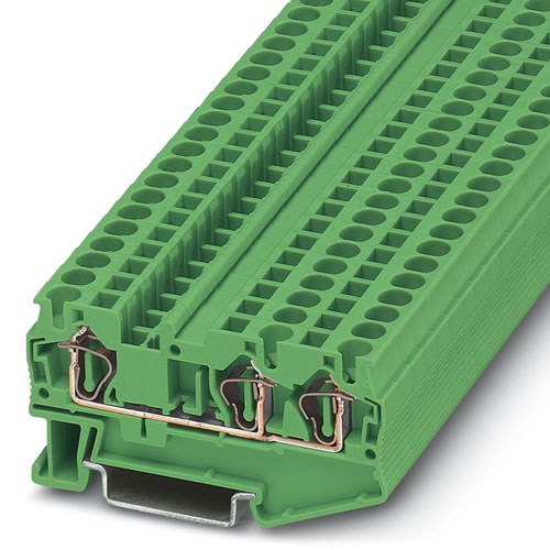 PHOENIX CONTACT - ST 4-TWIN GN - Feed-through terminal block