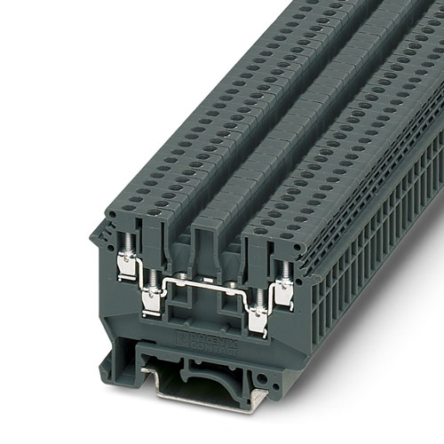 PHOENIX CONTACT - TB 2,5-QUATTRO I BU - Multi-conductor terminal block