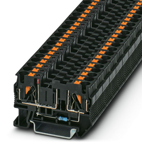 PHOENIX CONTACT - PT 4-FSI/F-LED 12 - Fuse modular terminal block