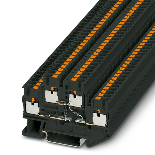 PHOENIX CONTACT - PTTB 2,5-2DIO/O-UL/O-UR BK - Component terminal block