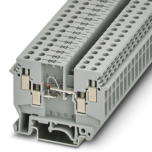 PHOENIX CONTACT - UDK 4-DIO-Z 2,7V/L-R/P-P - Feed-through terminal block