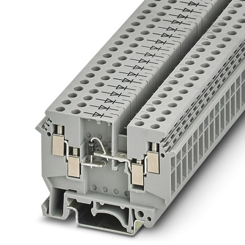 PHOENIX CONTACT - UDK 4-DIO/L-R - Feed-through terminal block