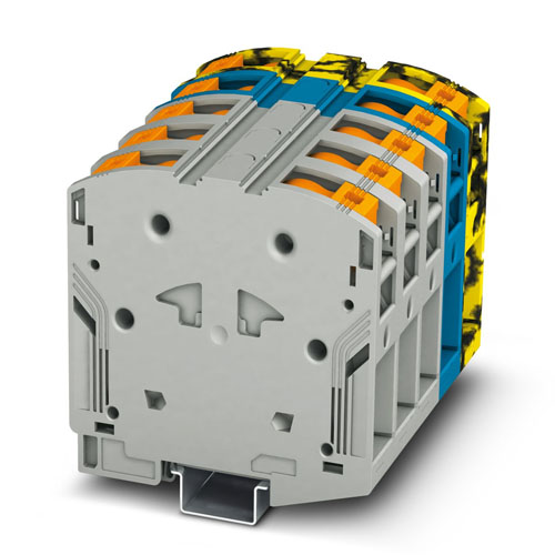 PHOENIX CONTACT - PTPOWER 50-3L/N/FE - High-current terminal block