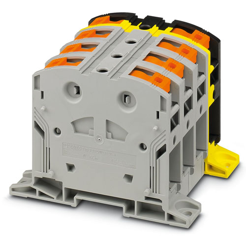 PHOENIX CONTACT - PTPOWER 95 P-3L/FE-F - High-current terminal block