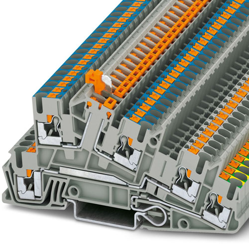 PHOENIX CONTACT - PTI 2,5-PE/L/NTB - Installation ground terminal block