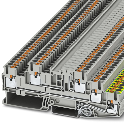 PHOENIX CONTACT - PTB 2,5-PE/L/L - Installation ground terminal block