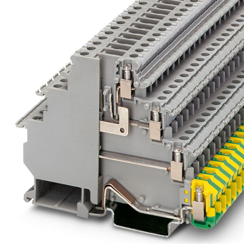 PHOENIX CONTACT - VIOK 1,5-D/TG/D/PE - Installation ground terminal block