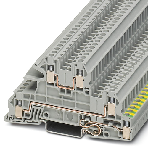 PHOENIX CONTACT - UTI 2,5-PE/L/L - Installation ground terminal block