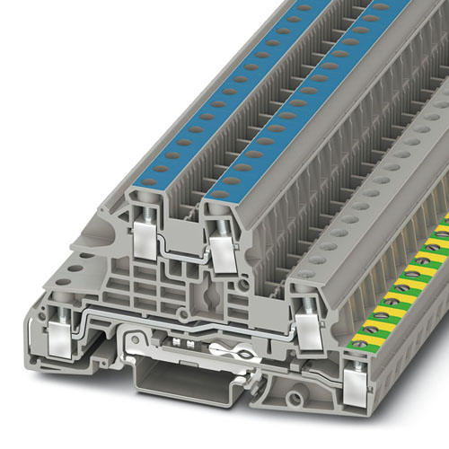 PHOENIX CONTACT - UTI 6-PE/L/N - Installation ground terminal block