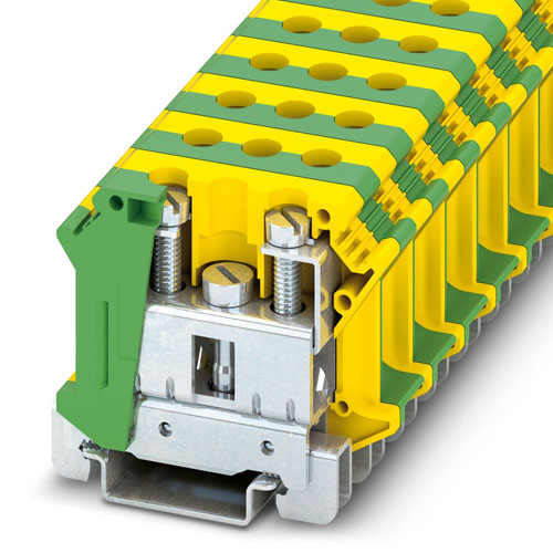 PHOENIX CONTACT - UTI 35-PE - Installation ground terminal block