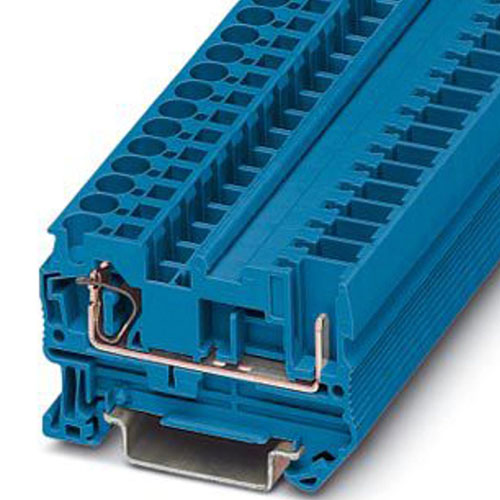 Phoenix Contact - ST 4/ 1P BU - Feed-through terminal block