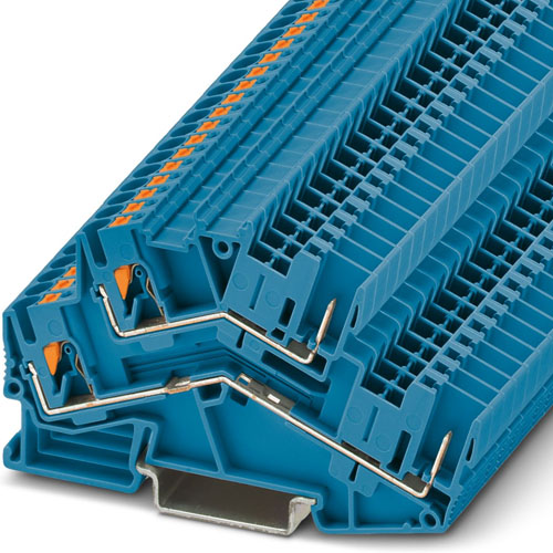 Phoenix Contact - PTTBS 2,5/2P BU - Double-level terminal block