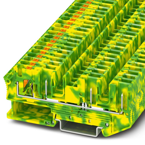 Phoenix Contact - PT 4-QUATTRO/3CP-PE - Ground terminal