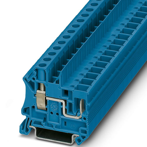 Phoenix Contact - UT 6/1P BU - Feed-through terminal block