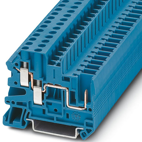 Phoenix Contact - UT 4-TWIN/ 1P BU - Feed-through terminal block