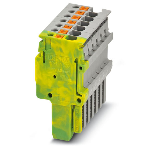 Phoenix Contact - PP-H 1,5/S/7 (1GNYE/6GY) - Plug