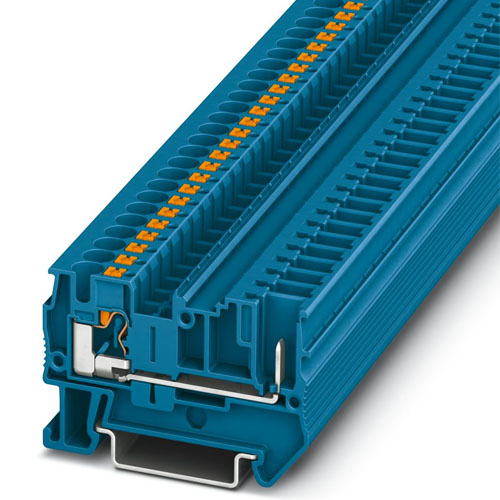 Phoenix Contact - PT 4/1P BU - Feed-through terminal block