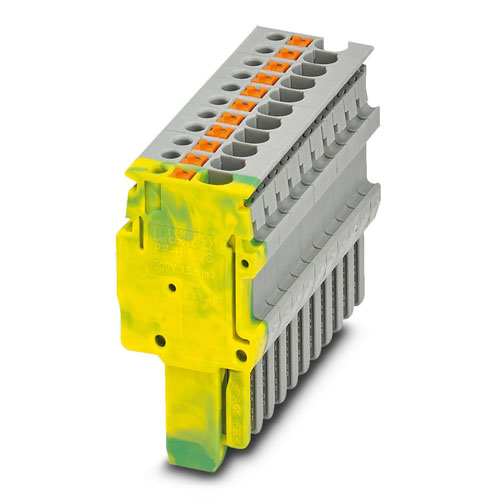 Phoenix Contact - PP-H 1,5/S/11(1GNYE/10GY) - Plug