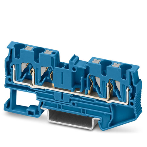 PHOENIX CONTACT -  TBP 4-QUATTRO BU - Feed-through terminal block