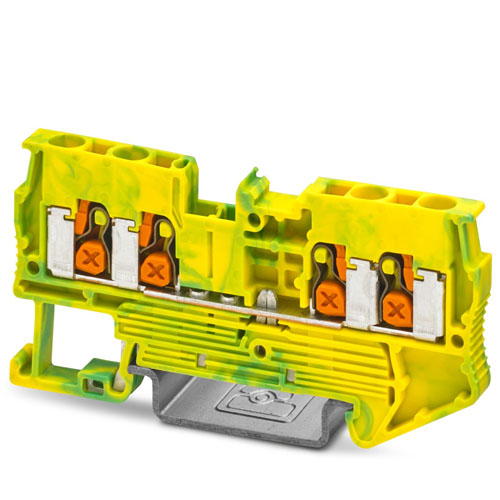 PHOENIX CONTACT -  XT 2,5-QUATTRO-PE - Ground terminal