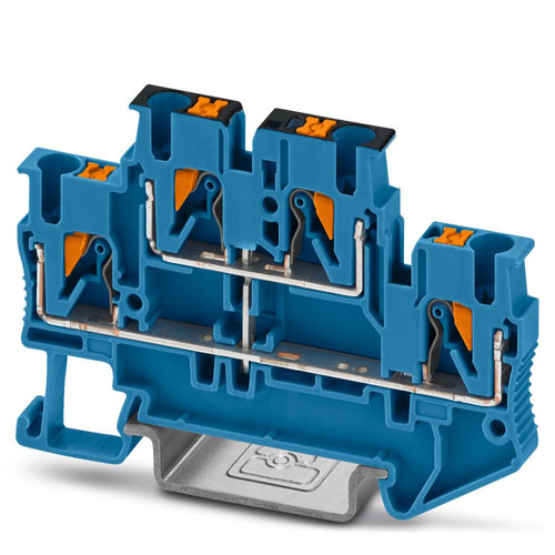PHOENIX CONTACT - PTTB 2,5-PV BU - Double-level terminal block