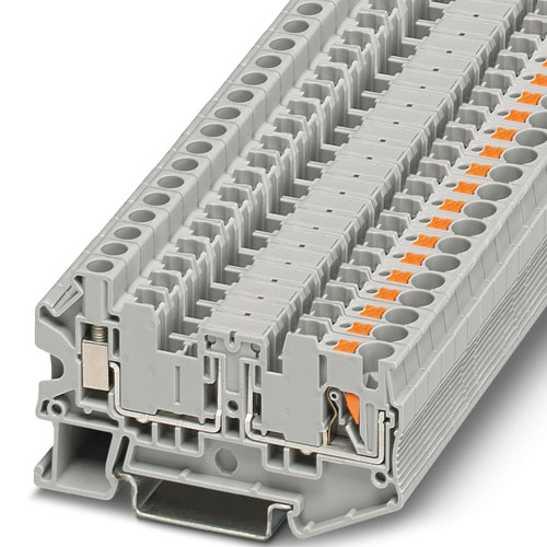 PHOENIX CONTACT - PTU 4-MTD-P - Feed-through terminal block