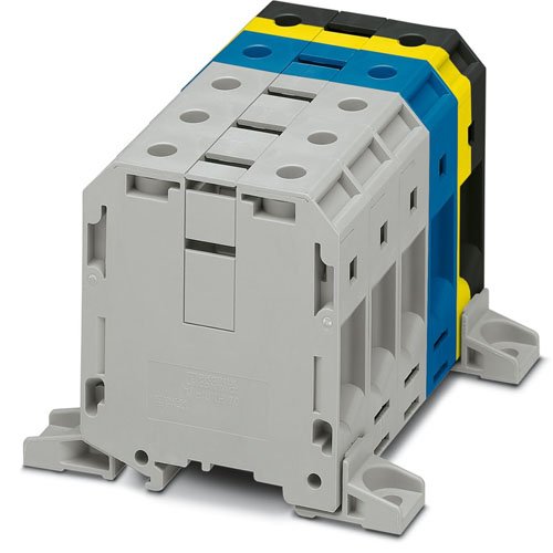 PHOENIX CONTACT - UKH 70-3L/N/FE-F - High-current terminal block
