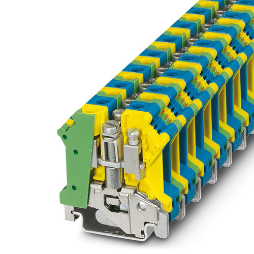 PHOENIX CONTACT - UK 10 N-PE/N - Installation ground terminal block