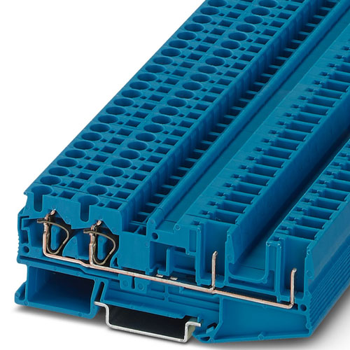 Phoenix Contact - ST 4-QUATTRO/2P BU - Feed-through terminal block