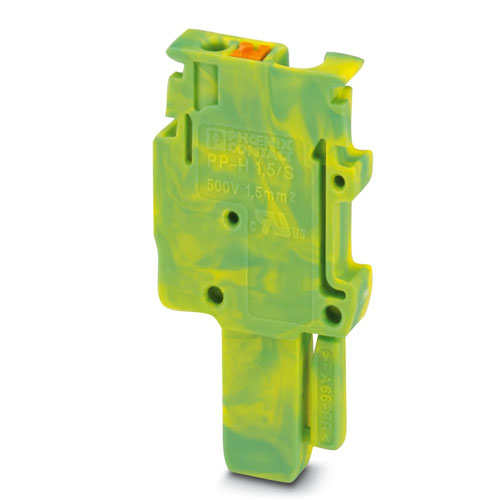 Phoenix Contact - PP-H 1,5/S/1 GNYE - Plug